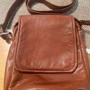 Stickman Leather Crossbody Bag